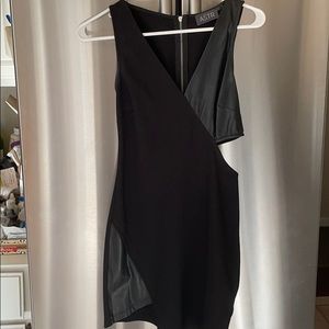 ASTR black bodycon dress